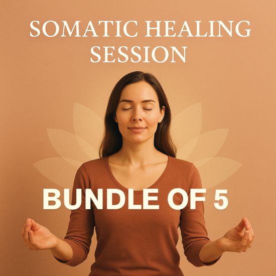 Guided Somatic Coaching Session x Bundle of 5 (Discounted)