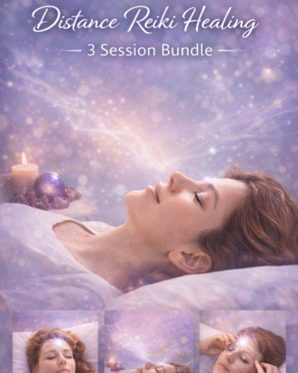 🌿 Distance Reiki Healing – 3 Session Bundle